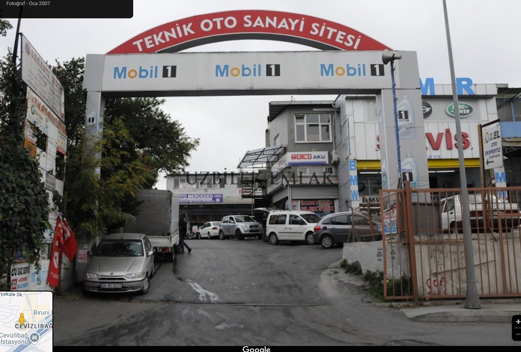 TOPKAPI TEKNİK OTO SANAYİİ SİTESİNDE SATLIK DEPOLU DÜKKAN