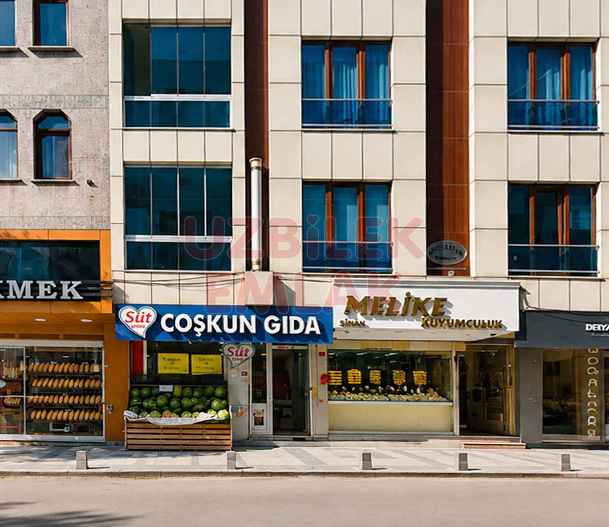 Bahçelievler'de Yeni Binada Devren Kiralık Dükkan 