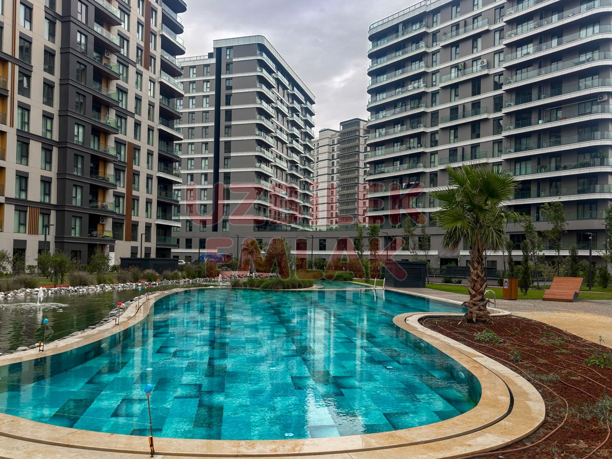 Rams Garden Projesine Kiralık Peyzaj Cepheli Kapalı Mutfaklı Şık 2+1 Daire 